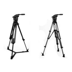 V10AS-AP2F Vision 10AS, Two-Stage Aluminium Pozi-Loc Tripod, Spreader, Soft Case Description