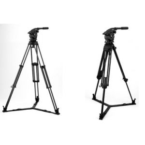 V8AS-AP2F Vision 8AS, Two-Stage Aluminium Pozi-Loc Tripod, Spreader, Soft Case