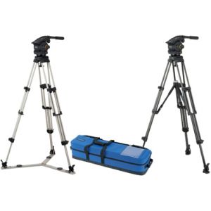 VB100-CP2 Vision 100 pan & tilt head, two-stage carbon fibre Pozi-Loc tripod, spreader, soft case