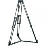  V3822-0001 Single Stage ENG (75mm Bowl ) Aluminium Pozi-Loc Tripod - Black